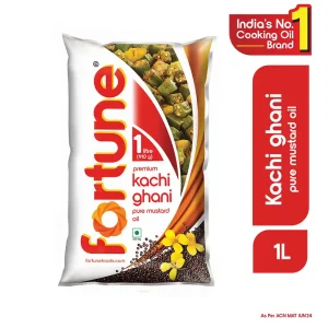FORTUNE Premium kachi ghani pure Mustard Oil Pouch